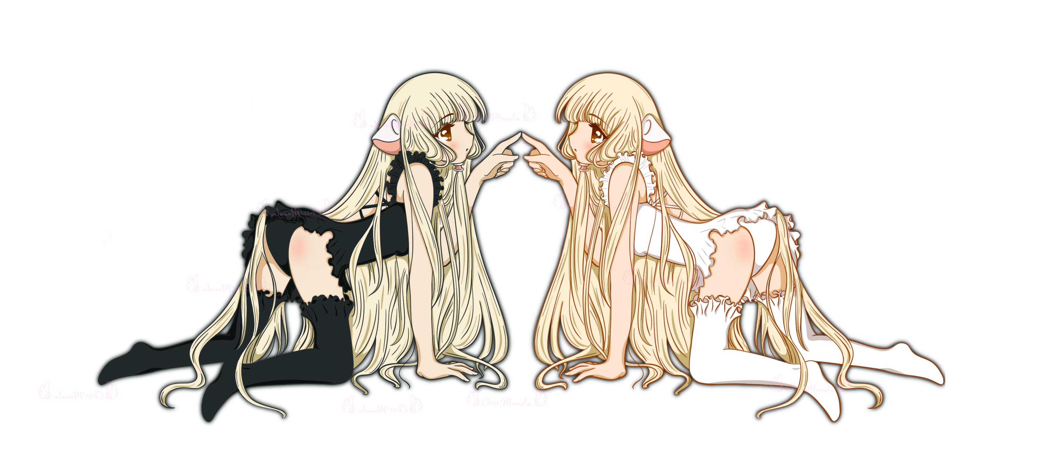 Chii's Reflection Enamel Pin Set of 2 Pins * In-Hand*