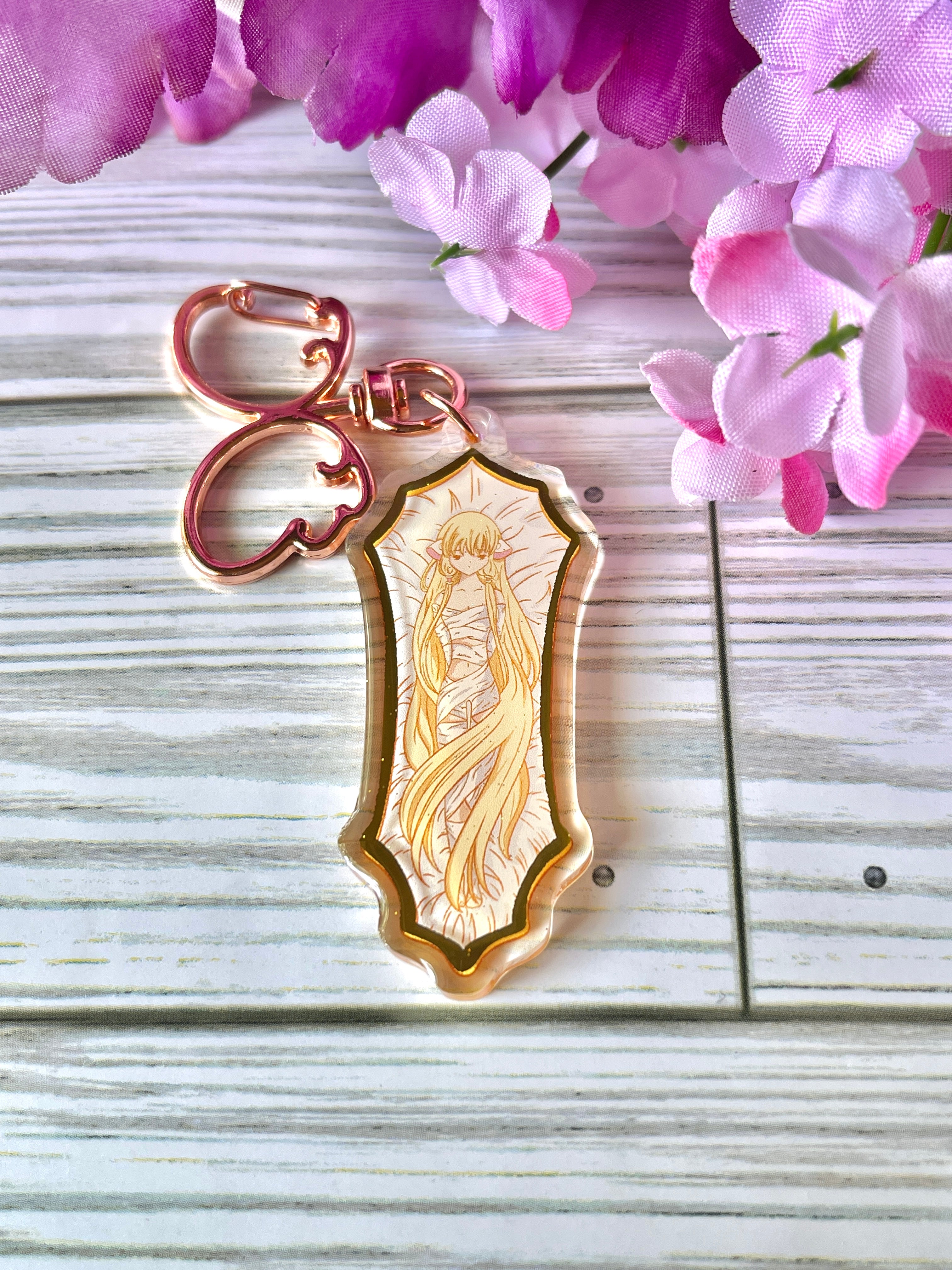 Sleeping Freya Acrylic Keychain