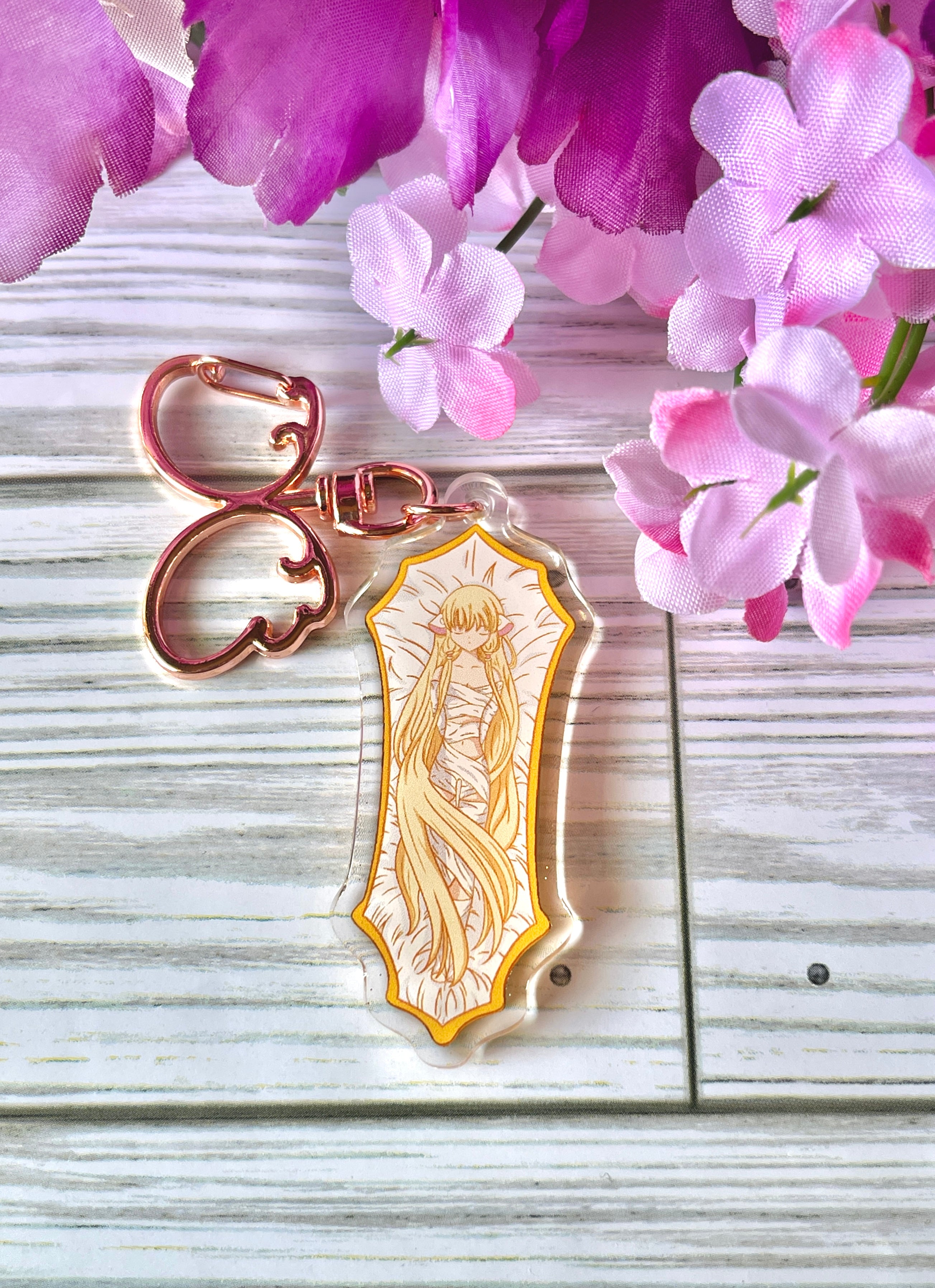 Sleeping Freya Acrylic Keychain