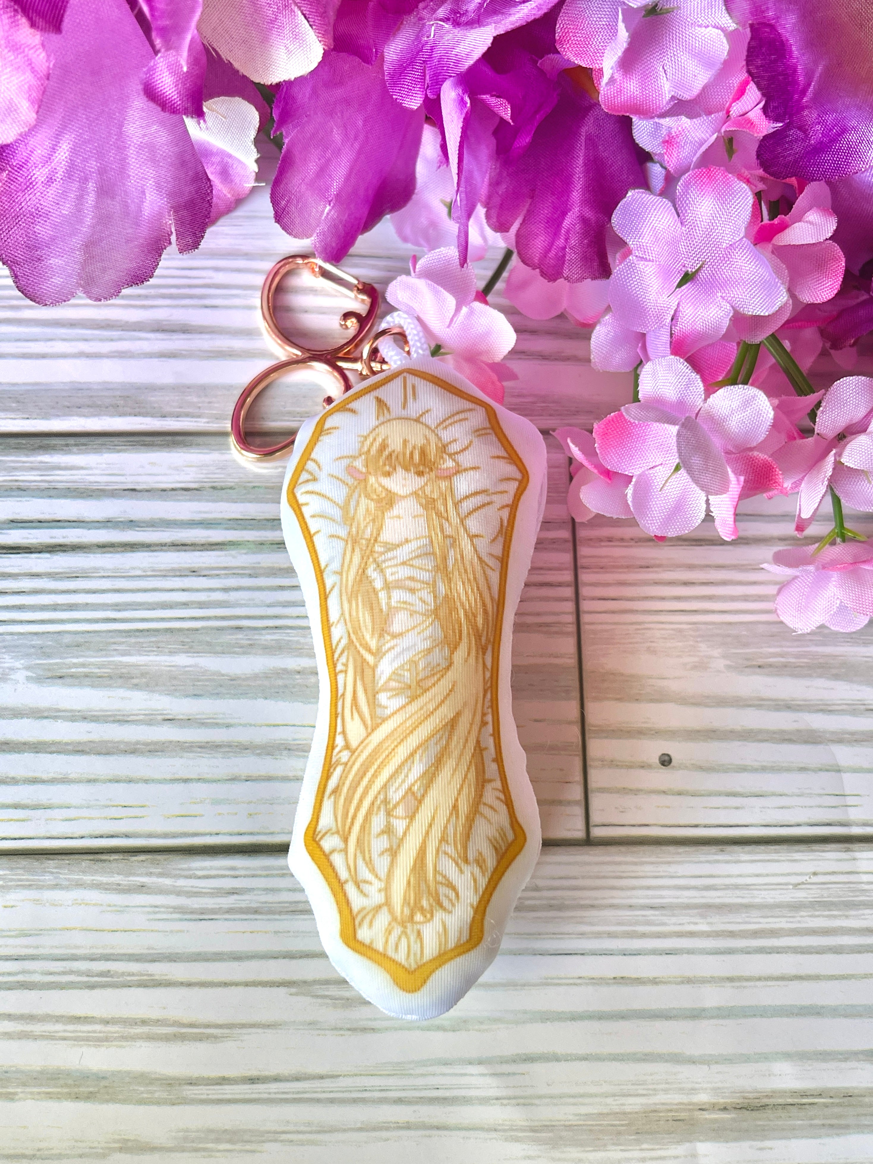 Plush Pillow Keychain Sleeping Freya