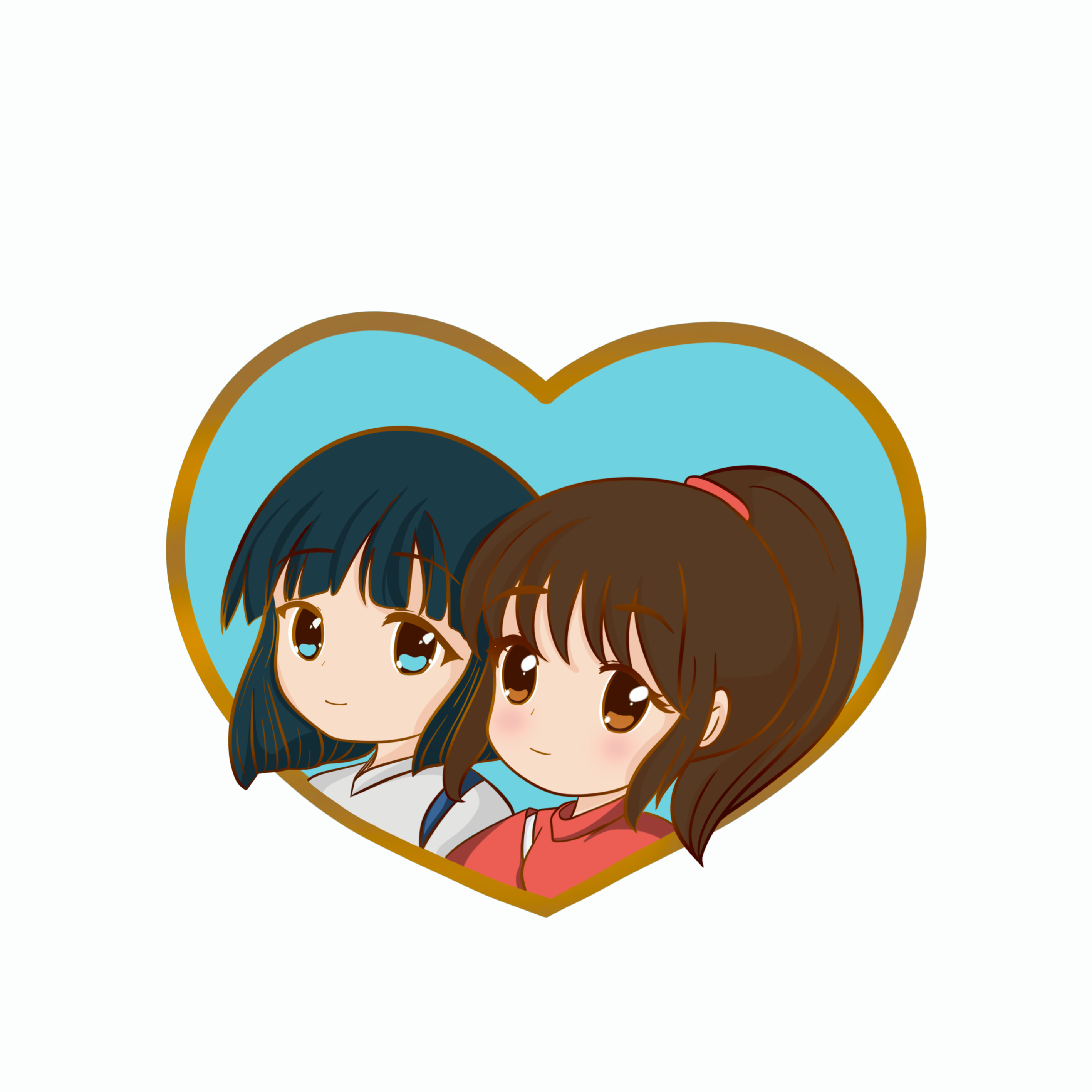 Haku & Chihiro Enamel Pins